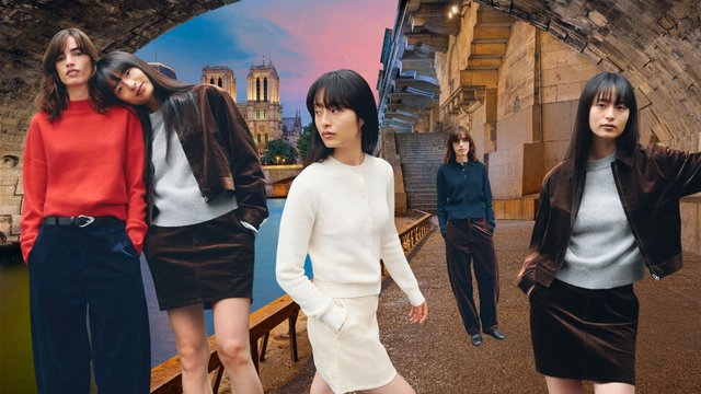 UNIQLO x COMPTOIR DES COTONNIERS: Thanh lịch Paris gặp tối giản Nhật Bản