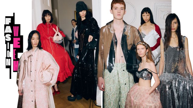 Simone Rocha Spring 2026: Bức thư tình thơ mộng dành cho thời thiếu nữ