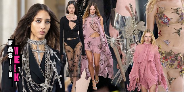 Blumarine SS26: Có loài bướm đập cánh trong bóng tối