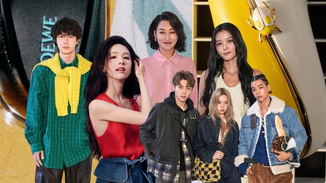 Khi ánh đèn Paris chiếu về hàng ghế đầu LOEWE Xuân Hè 2026