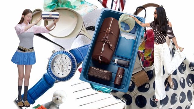 “What’s in my bag” trở lại với đạo cụ mới: khay cà phê, thậm chí cả khay an ninh sân bay