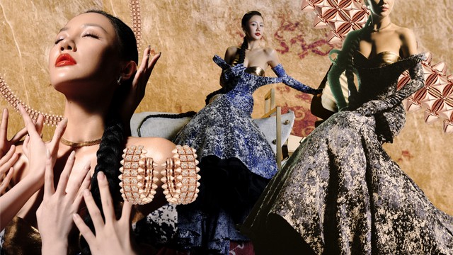 Cartier "chăm hoa" cho Vườn Hồng của Văn Mai Hương thêm ngọt ngào