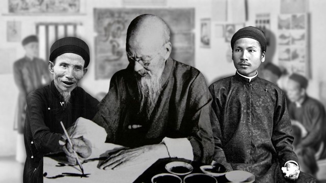 Áo dài thầy đồ: Tà áo mang mùi hương của mực mài và đạo học Việt