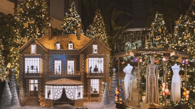 Dior mở ra xứ sở Giáng sinh nhiệm màu tại 30 Montaigne