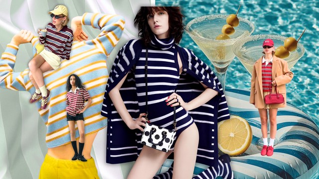 "Bắt thóp" stripes (hoạ tiết sọc) để thăng hạng outfit