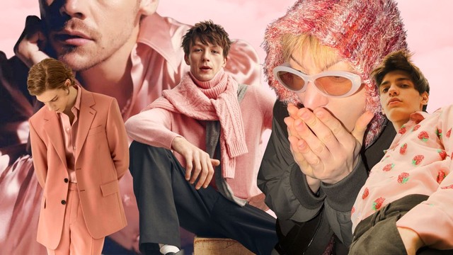 Khi nam giới mặc đồ màu hồng