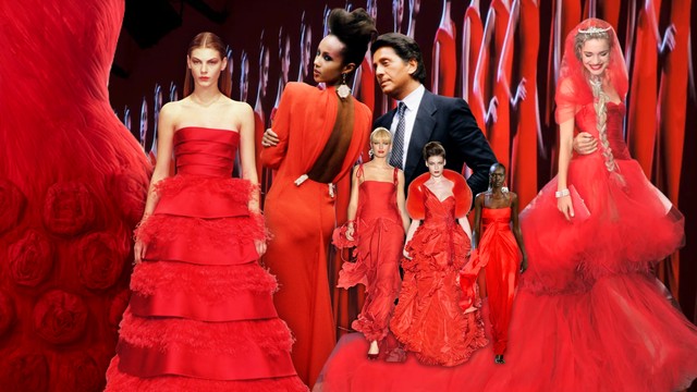 Cuốn hồi ký màu đỏ của Valentino Garavani