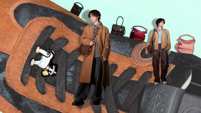 Vương Nhất Bác diện Ballet Runner, đón xuân Bính Ngọ cùng LOEWE