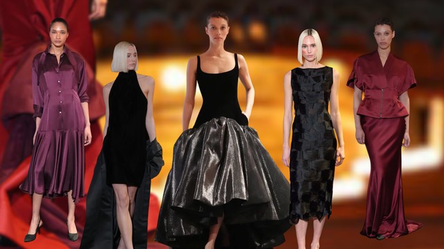 BACH MAI FW26 và bữa tiệc tối thăng trầm của chất liệu satin 