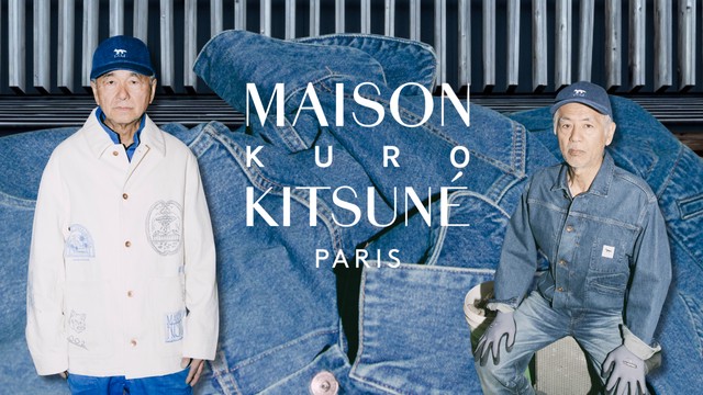 Maison Kitsuné x KURO: Chú cáo Paris “săn” denim nước Nhật