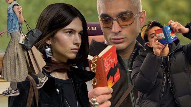 “Book bag charm” của Coach: Không chỉ là quyển sách tí hon treo được