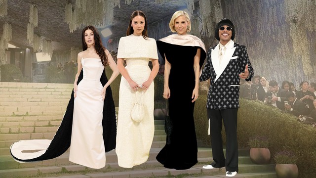 Laufey, Camila Morrone và Anderson .Paak mang tinh thần Tory Burch lên thềm Met Gala 2026