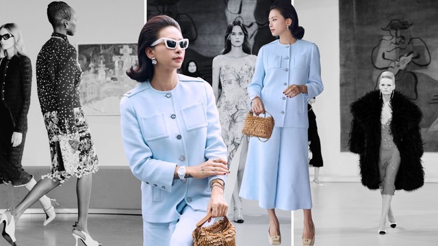 Ngô Thanh Vân tại front row CHANEL Métiers d'Art 2026 ở Seoul