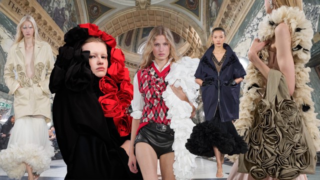 Một Simone Rocha đời thường mang linh hồn Caravaggio trên sàn diễn Xuân Hè 2027