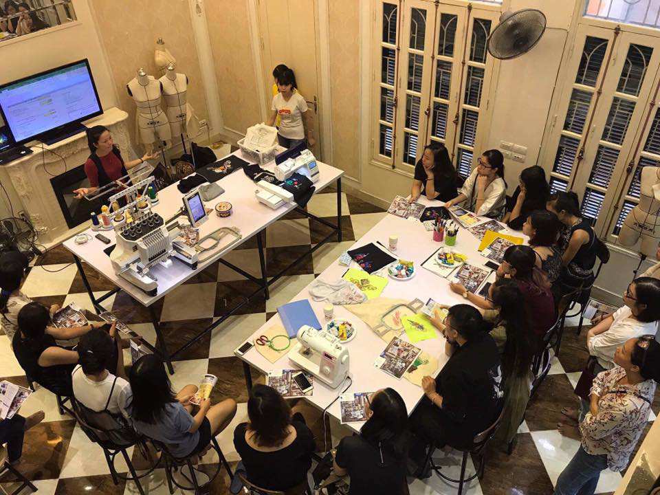 Workshop: tìm hiểu về kỹ thuật thêu và bí quyết khởi nghiệp
