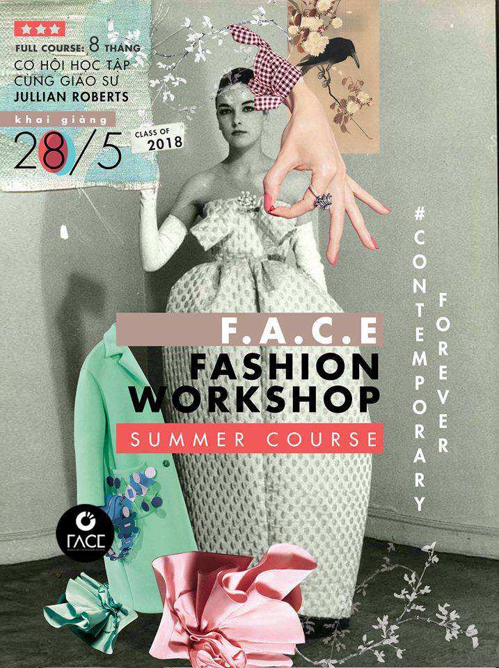 5 giảng viên quốc tế danh tiếng giảng dạy tại F.A.C.E Fashion Workshop Hà Nội