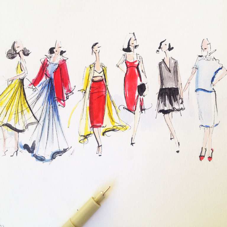 Jeanette Getrost chia sẻ: làm thế nào để trở thành một Fashion Illustrator?