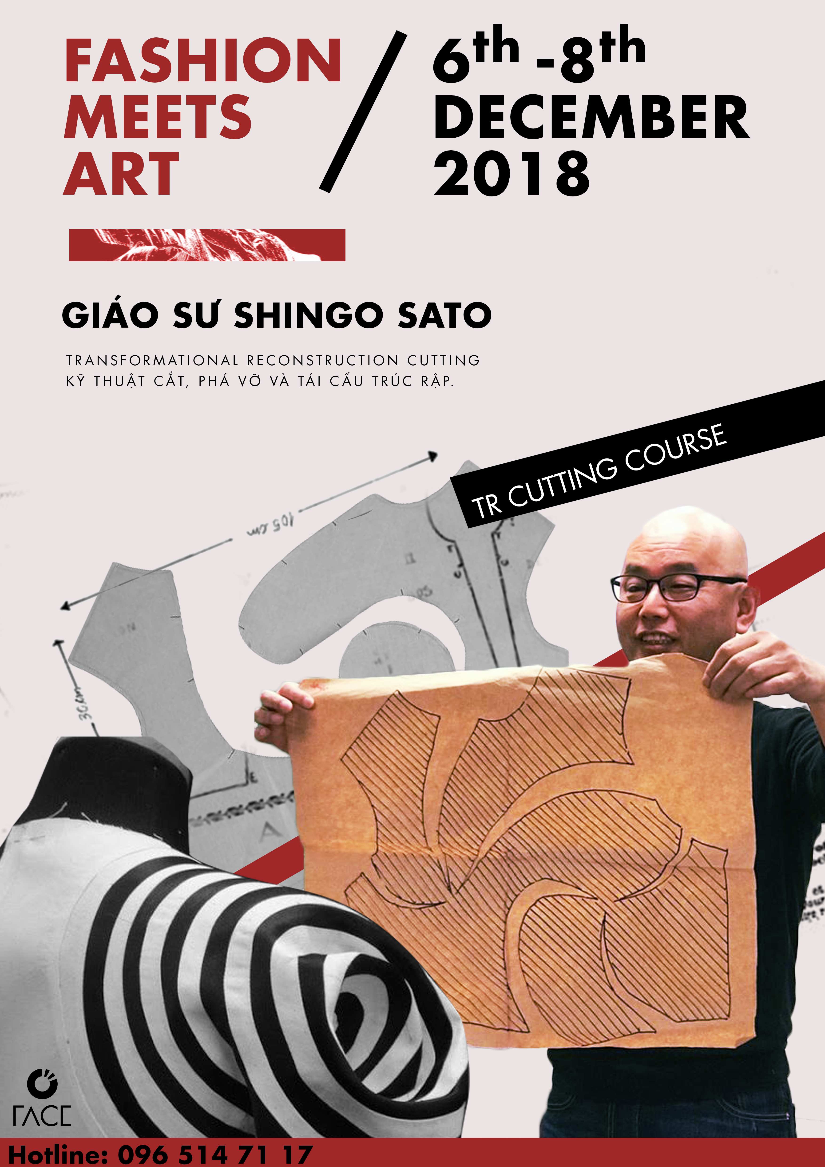 TR Cutting by Shingo Sato - Từ kỹ thuật tái cấu trúc rập đến hiệu ứng cấu trúc thị giác trên sàn diễn thời trang