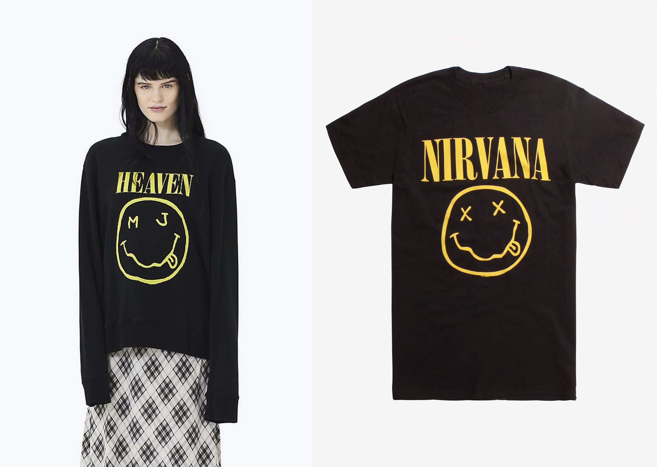 Marc Jacobs vướng phải tranh chấp bản quyền với ban nhạc huyền thoại Nirvana