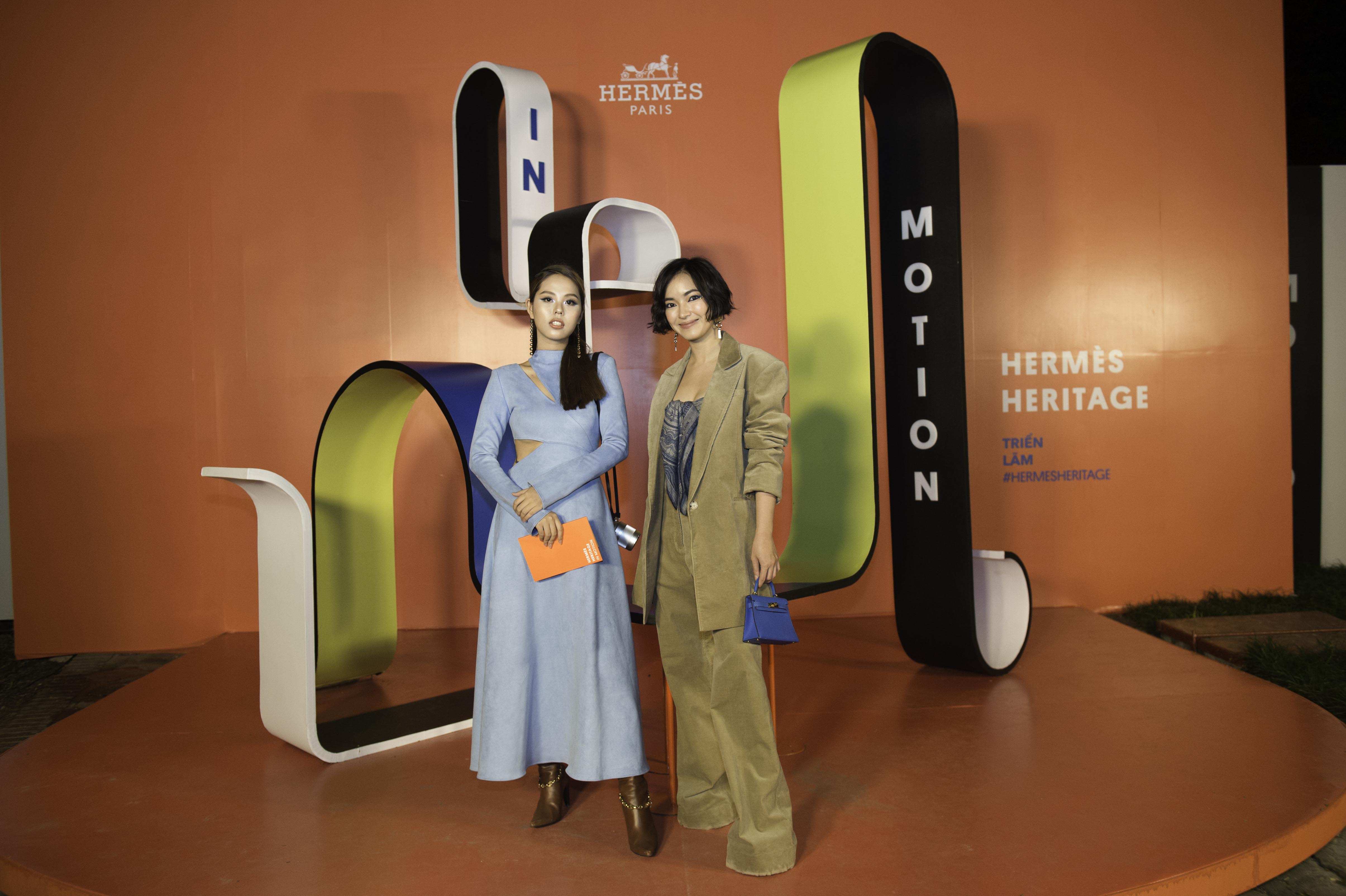 Hội ngộ tại triển lãm "Di sản Hermès - chuyển động": Nghệ sĩ trẻ tỏa sáng