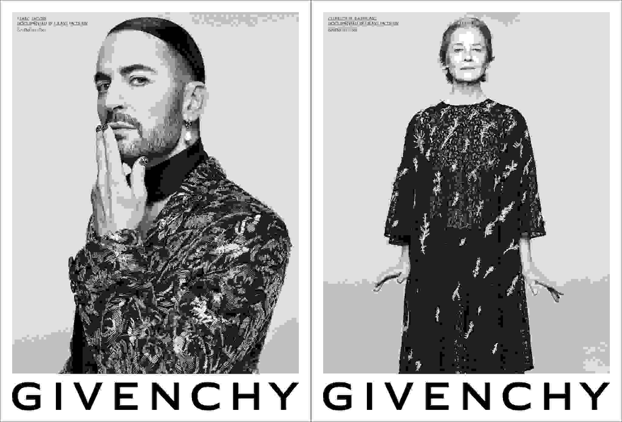 Marc Jacobs tham gia khóa học diễn xuất cùng với Charlotte Rampling trong chiến dịch quảng bá mới nhất của Givenchy