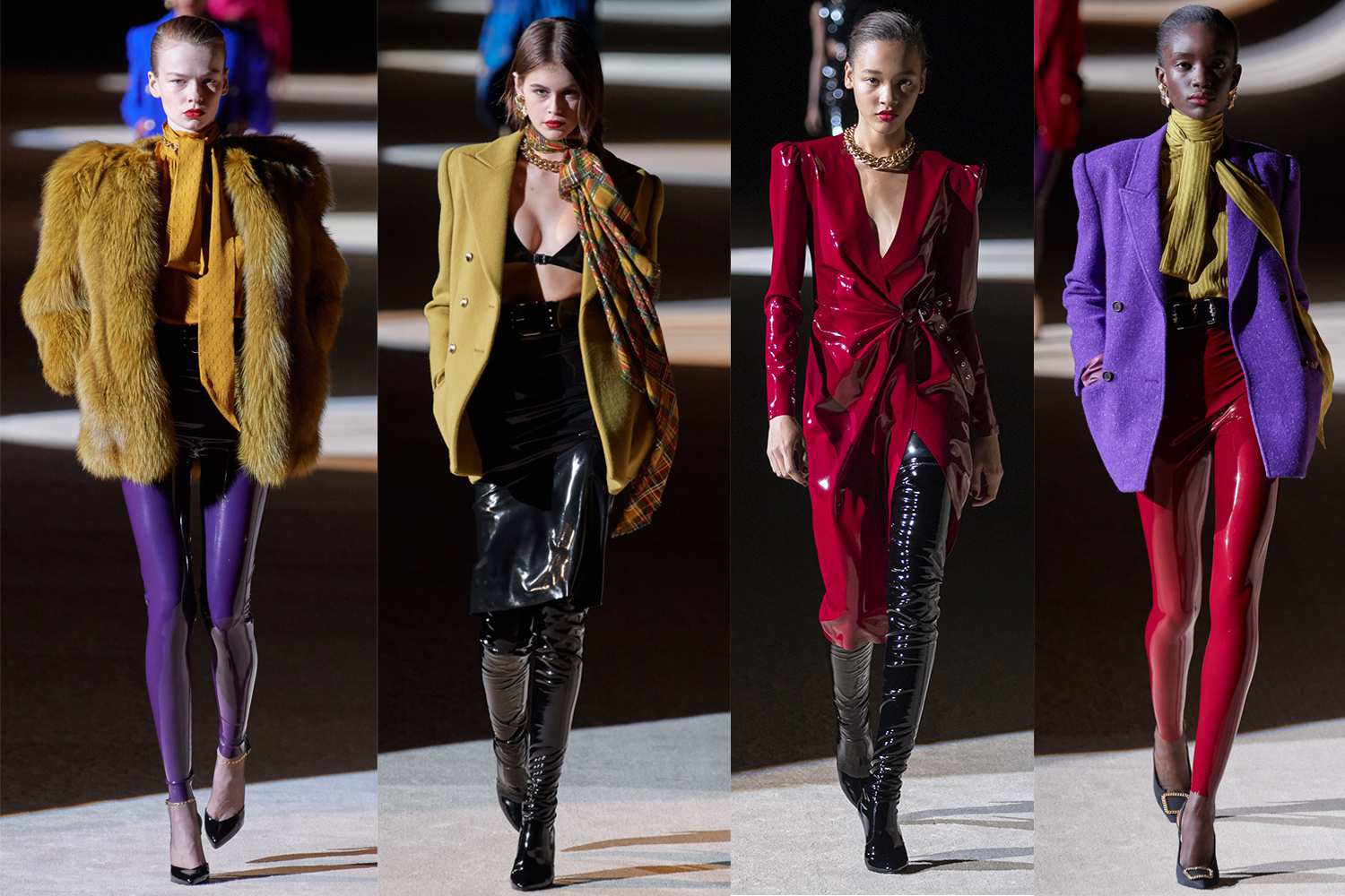 Saint Laurent Thu-Đông 2020 - Phép thử hòa trộn giữa BCBG và BDSM