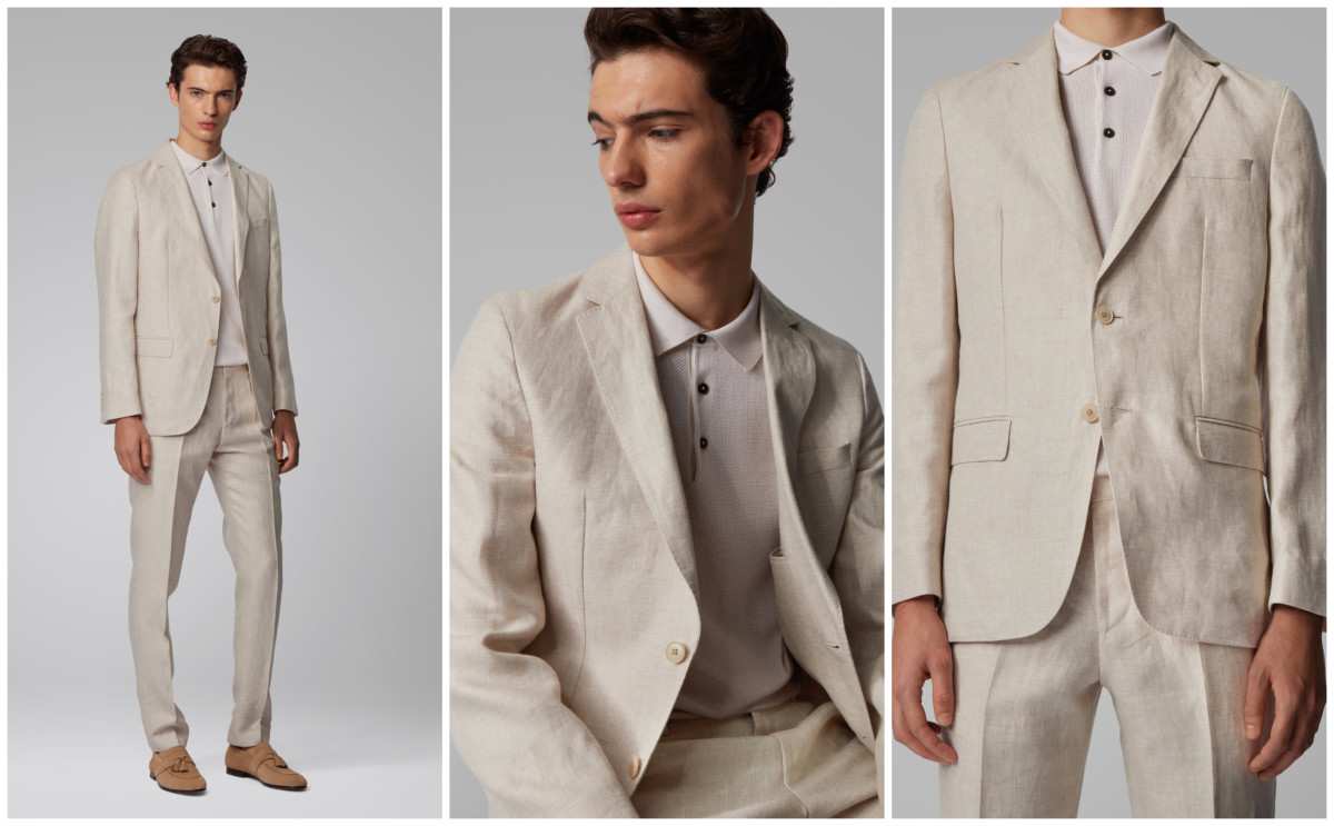 Bộ sưu tập suit Xuân Hè của Hugo Boss: Tôn vinh thời trang bền vững