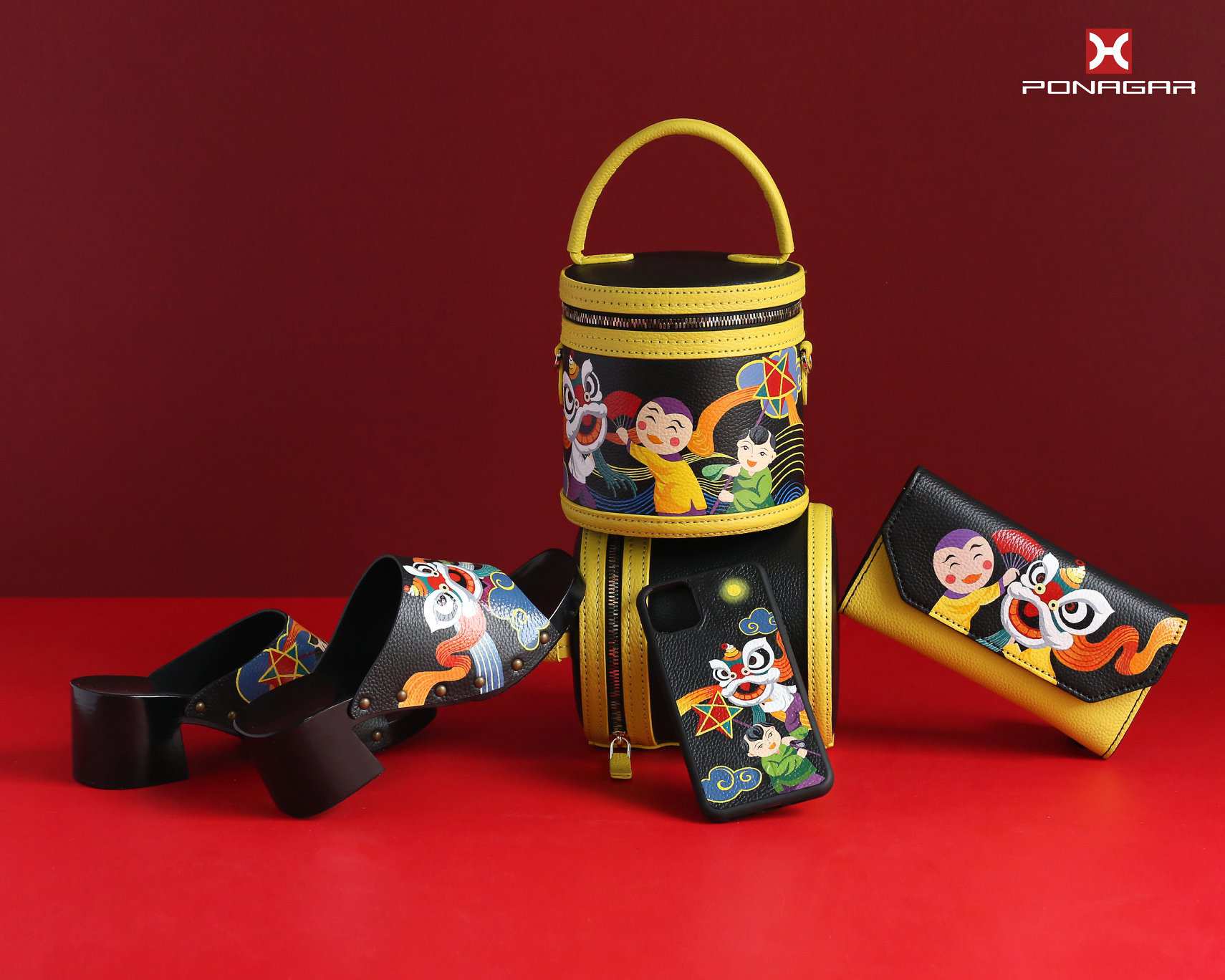 Ponagar Handmade Leather ra mắt BST vẽ trên da phiên bản giới hạn "Đêm Trung Thu"