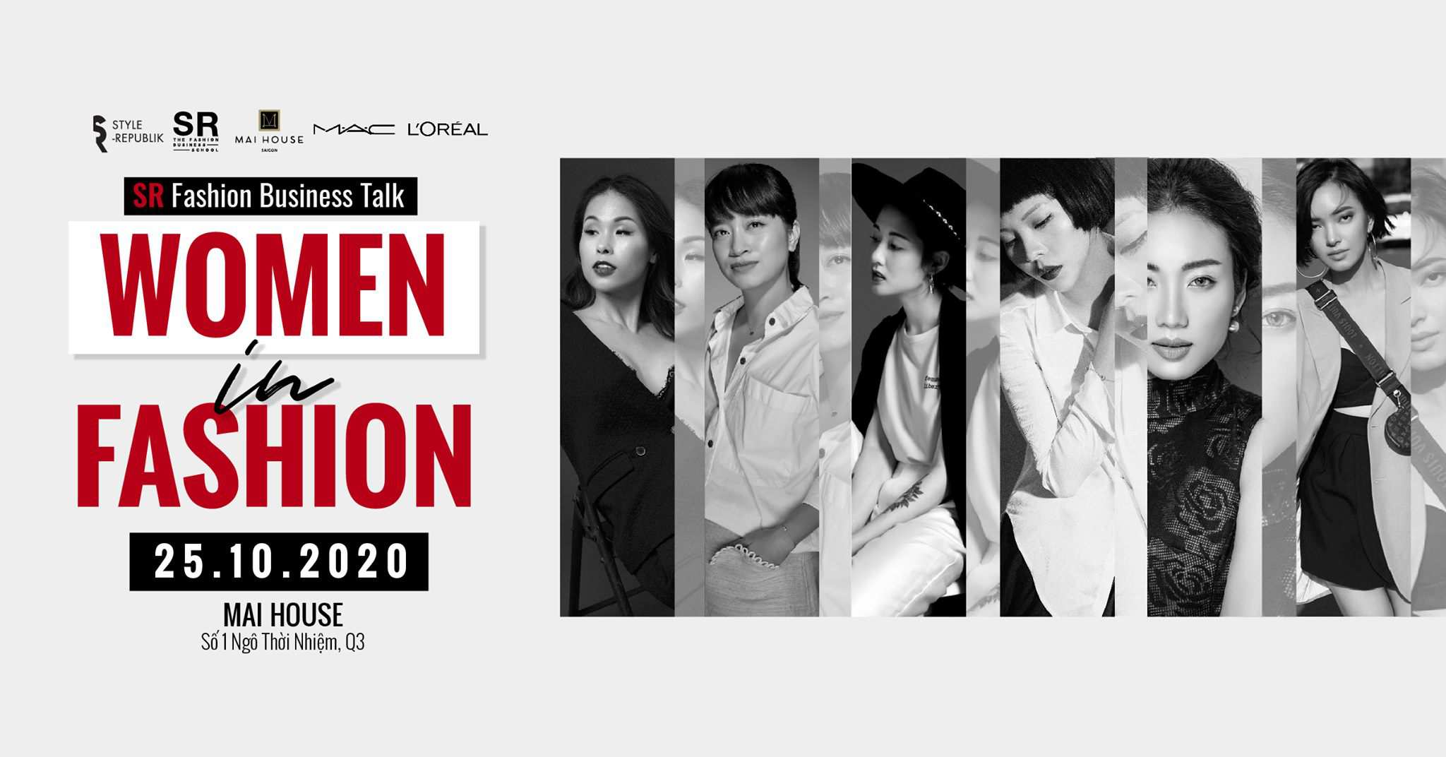SR Fashion Business Talk - WOMEN IN FASHION: Những gương mặt nữ của thời trang Việt