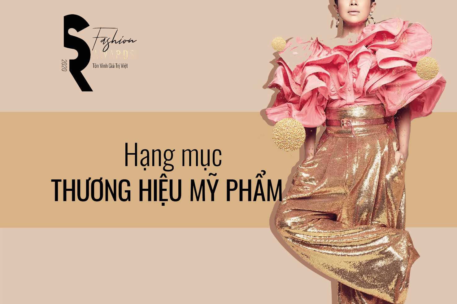SR Fashion Awards 2020: Đề cử thương hiệu mỹ phẩm của năm