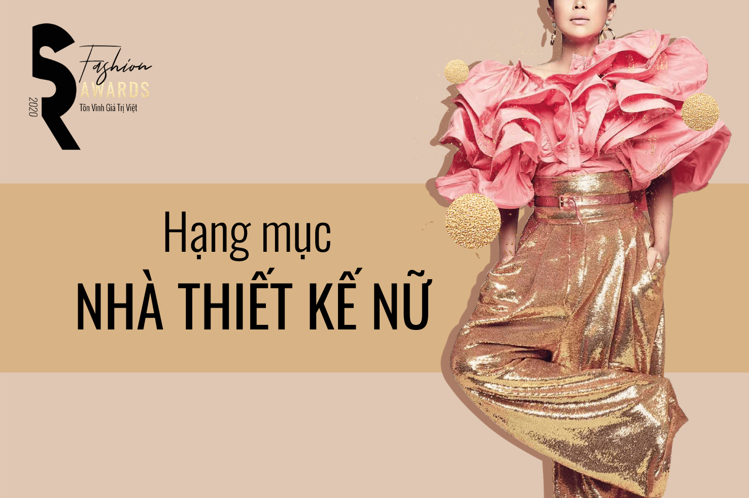 [SR Fashion Awards 2020] Chân dung các nhà thiết kế nữ của năm