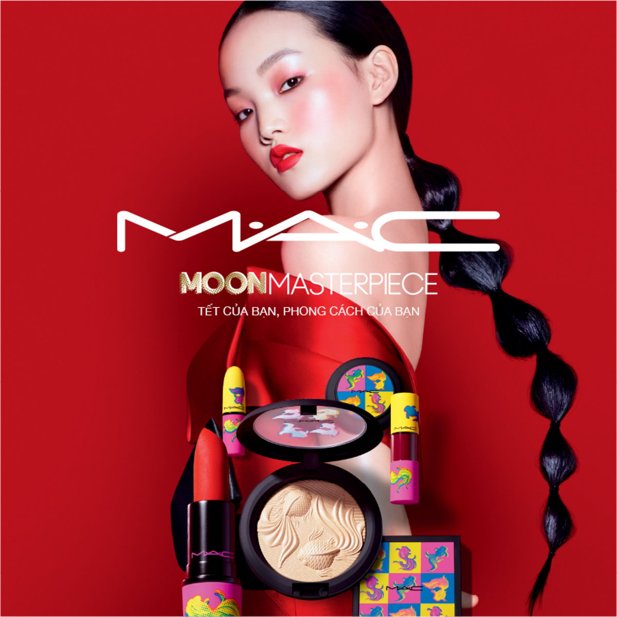 Hòa mình vào thế giới màu sắc trong bộ sưu tập Tết Nguyên Đán – Moon Masterpiece của M.A.C
