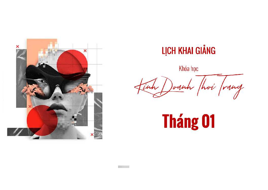 Khai giảng khoá học kinh doanh thời trang tháng 01/2021
