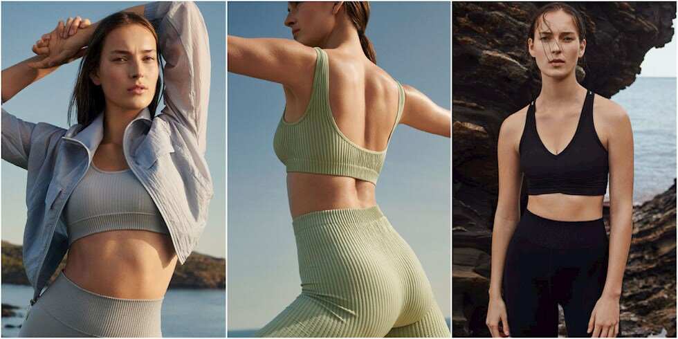 Sống cân bằng: Triết lý từ Mango thể thao Activewear Xuân Hè 2021