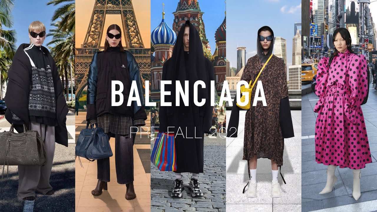 Balenciaga Chớm Thu 2021: Streetwear chu du vòng quanh thế giới