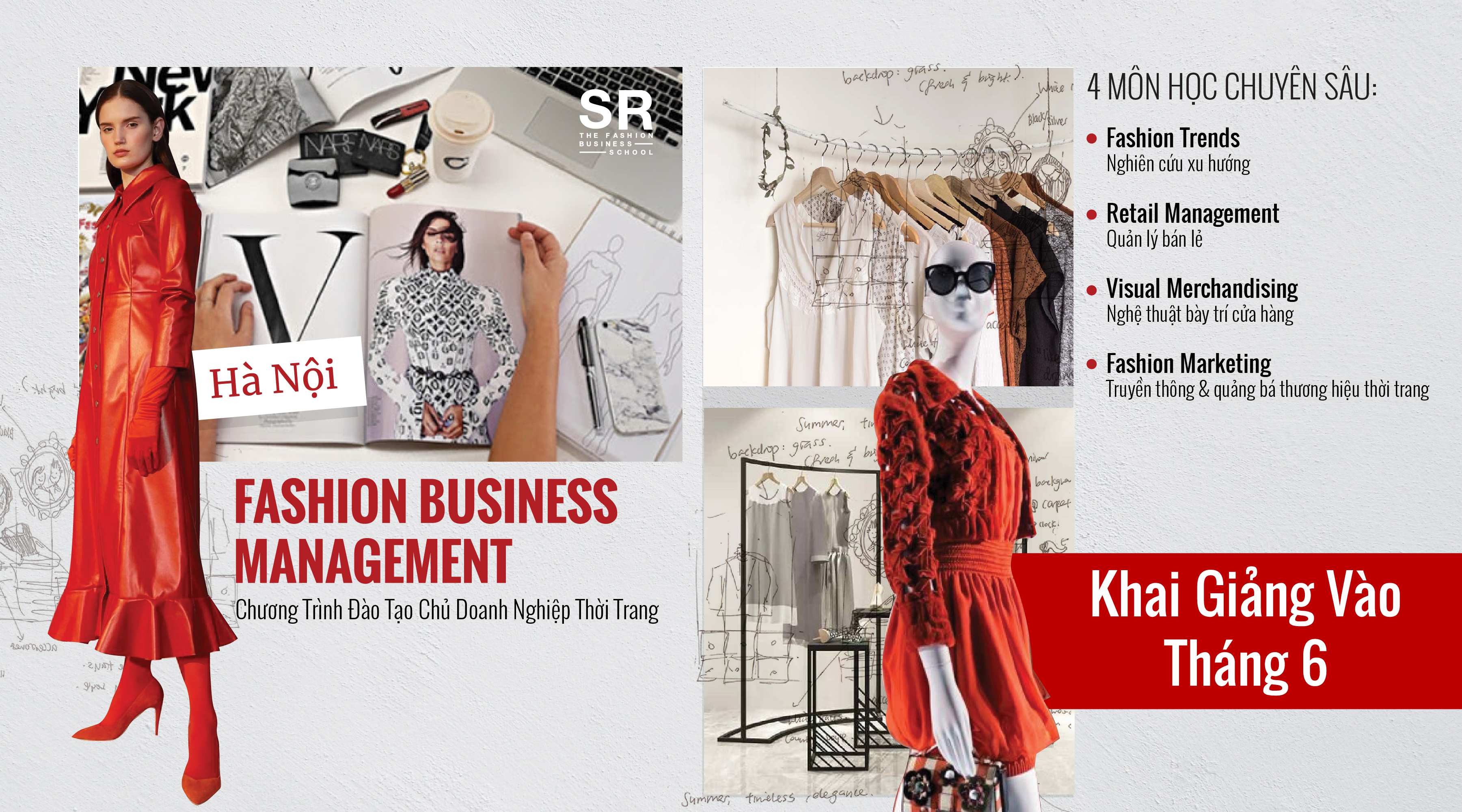 Fashion Business Management Hanoi - Quản Trị Kinh Doanh Thời Trang tại Hà Nội