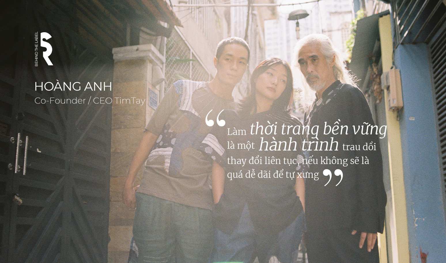 [Brand To Know] TimTay: Làm thời trang bền vững là một hành trình phải trau dồi và thay đổi liên tục
