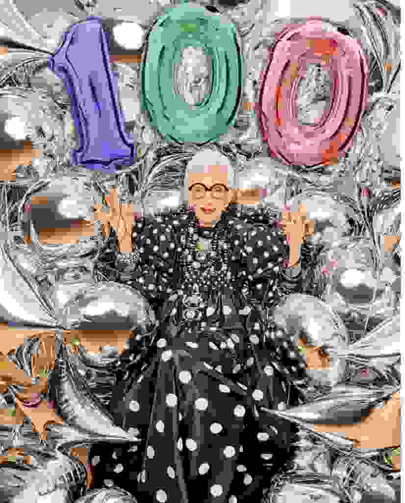 Chúc mừng Nhà thiết kế Iris Apfel vừa tròn 100 tuổi!