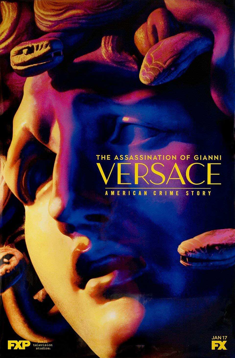 Poster chính thức của bộ phim The Assassination of Gianni Versace: American Crime Story