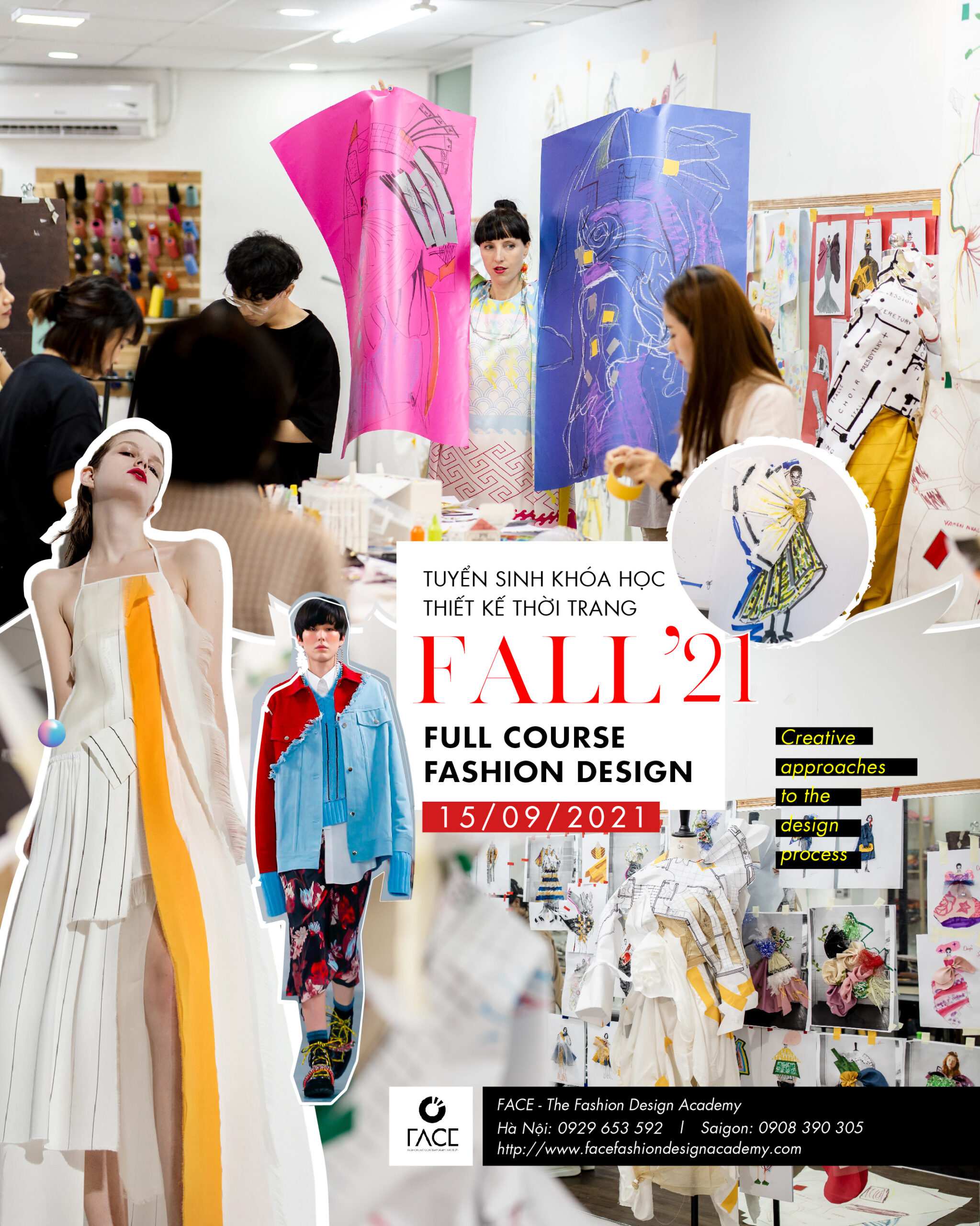 Hinh anh FACE - The Fashion Design Academy tuyển sinh Khoá học Thiết kế thời trang dài hạn Full Course Fall 2021 1