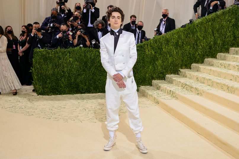 Hinh anh Timothée Chalamet diện Rick Owens và Haider Ackermann 1