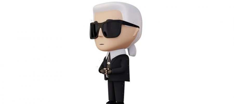 Karl Lagerfeld và bộ sưu tập NFT đầu tiên trên nền tảng The Dematerialized