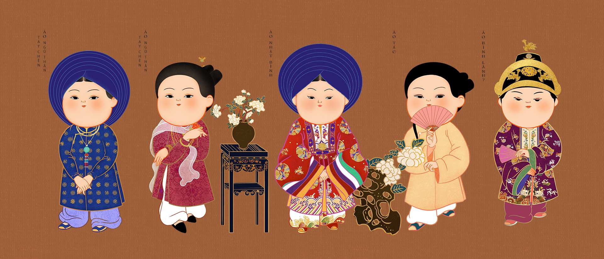 Hinh anh Được biết, nền văn hoá á Đông cũng như trang phục truyền thống Việt Nam triều Nguyễn là nguồn cảm hứng sâu sắc đối với bạn. Bạn có thể lý giải nguyên do là vì sao? Và để nguồn cảm hứng trở thành tác phẩm mang đậm chất cá nhân của mình bạn đã tìm tòi, nghiên cứu và rèn luyện như thế nào? 2