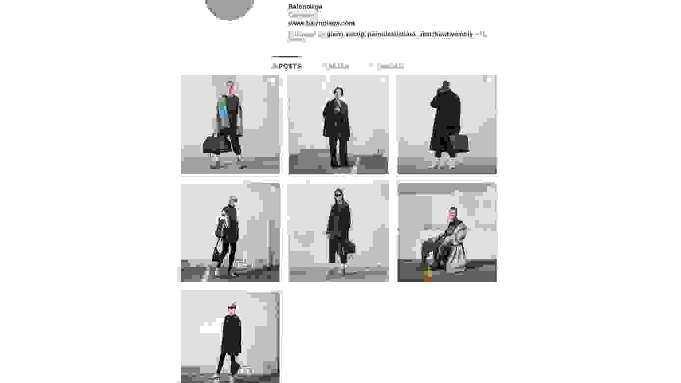 Hinh anh Phải chăng Balenciaga xoá Instagram lần nữa? 1