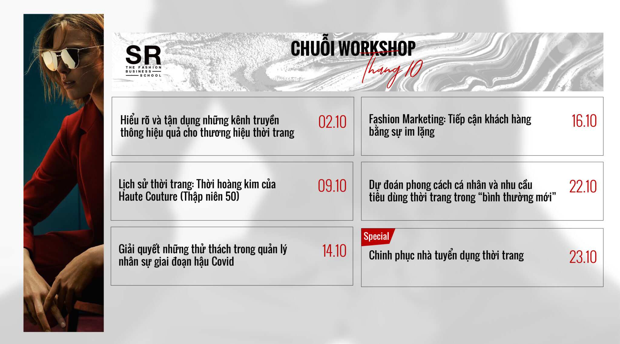 Workshop Online Kinh doanh Thời trang: Sẵn sàng cho thời kỳ Bình Thường Mới