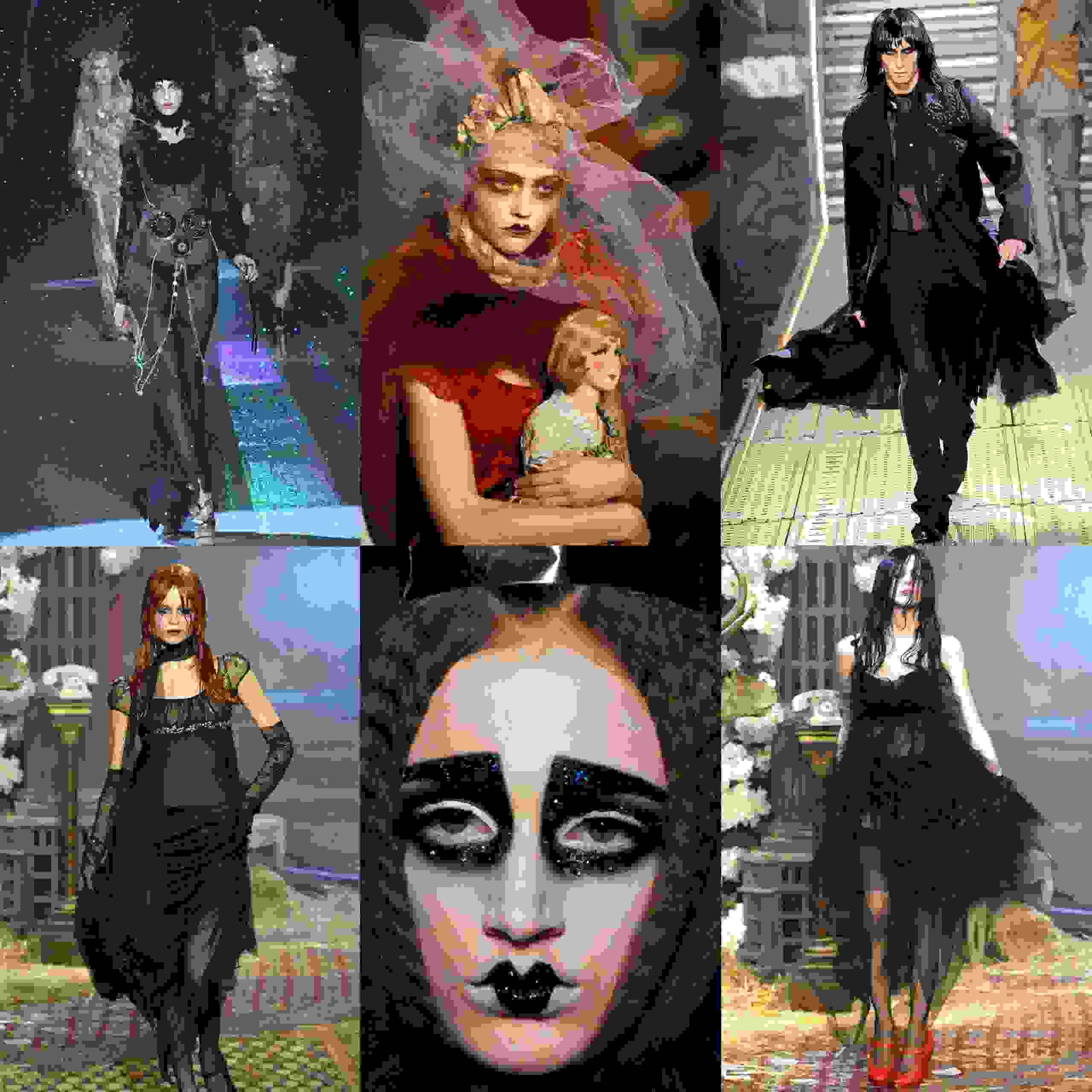 Hinh anh Gothic - nguồn cảm hứng bất tận của nhiều nhà thiết kế thời trang 2