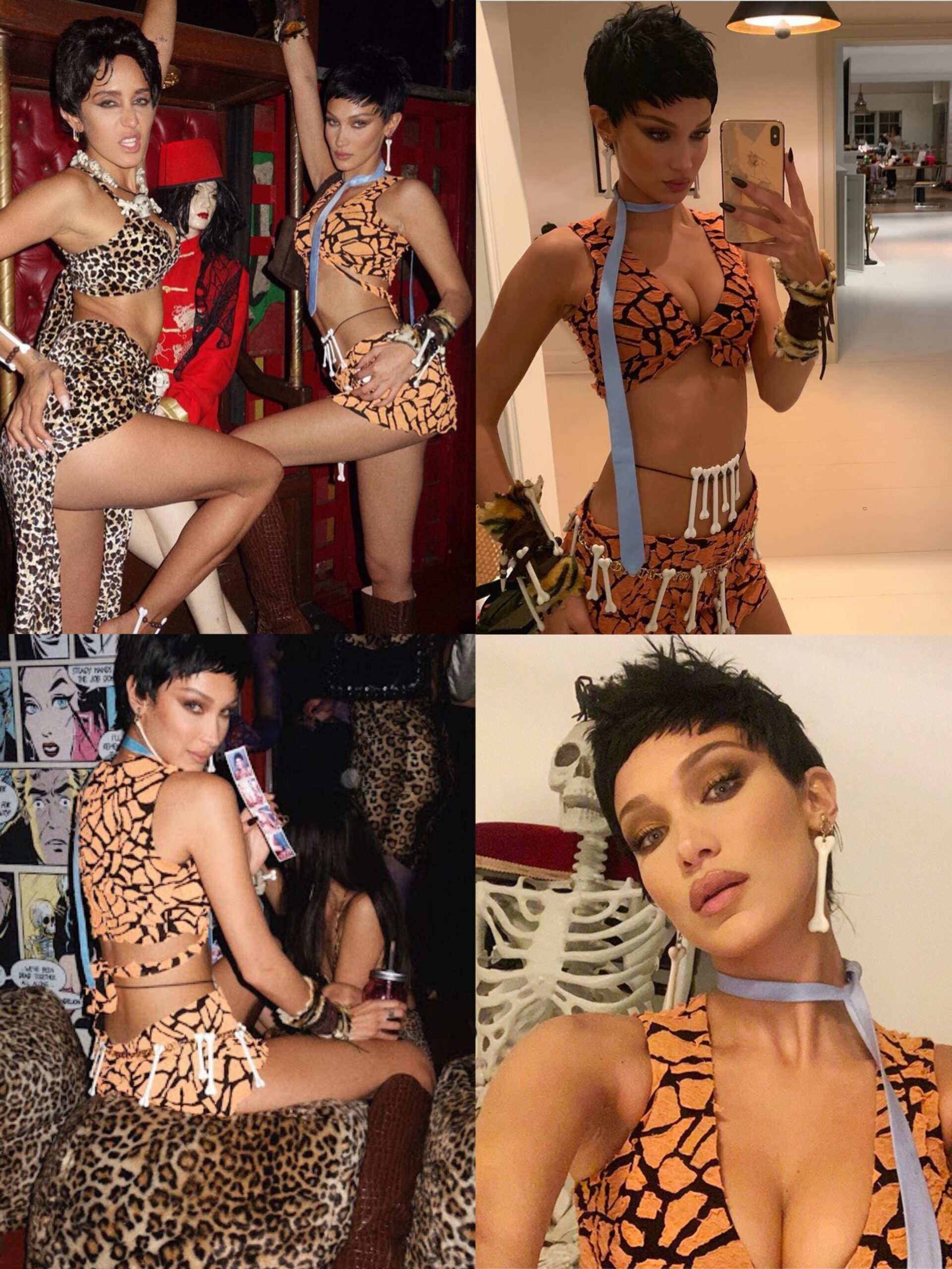 Hinh anh Điểm lại những bộ cánh Halloween đầy ấn tượng của “y2k girl” đình đám - Bella Hadid 4