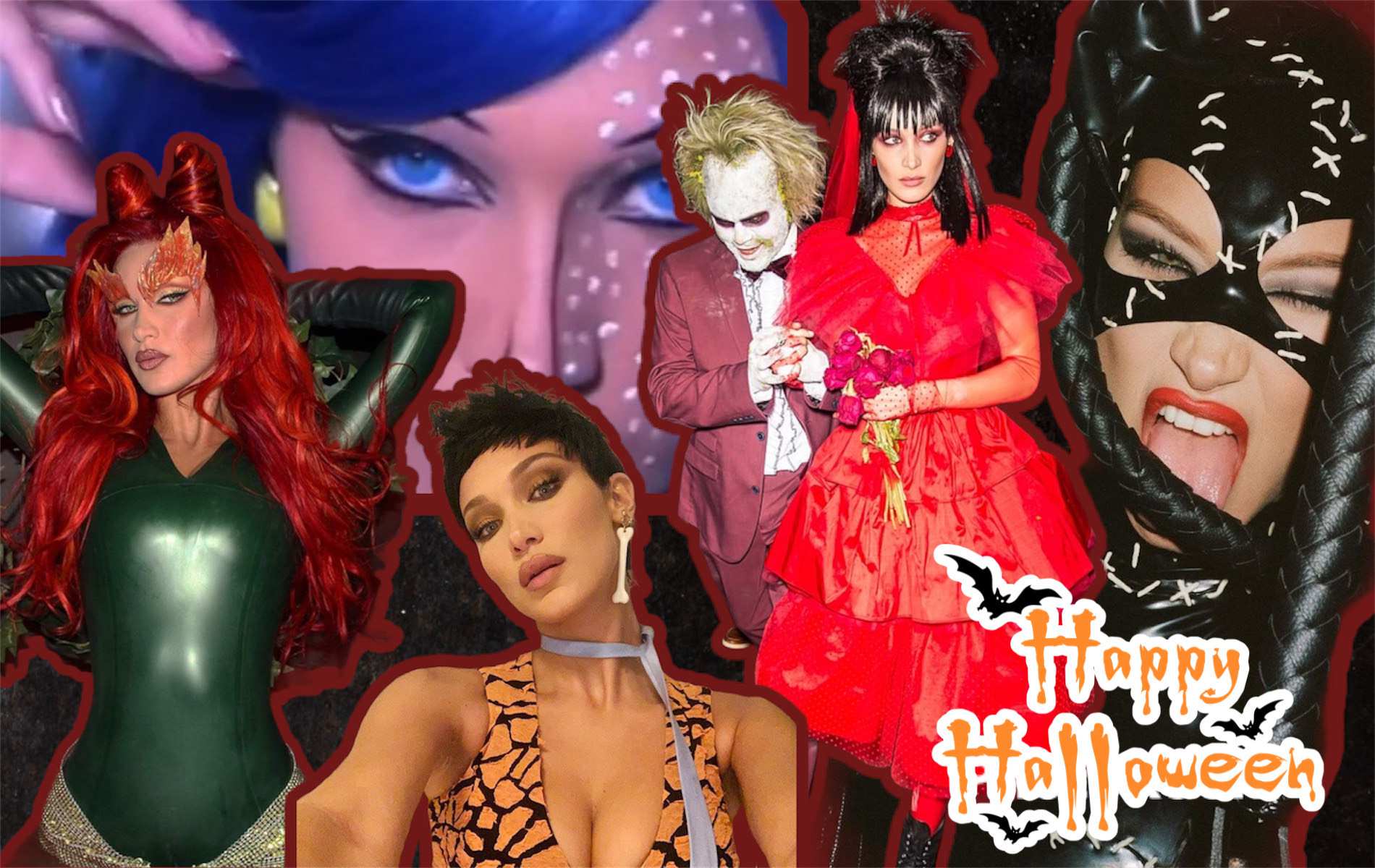 Điểm lại những bộ cánh Halloween đầy ấn tượng của “y2k girl” đình đám - Bella Hadid