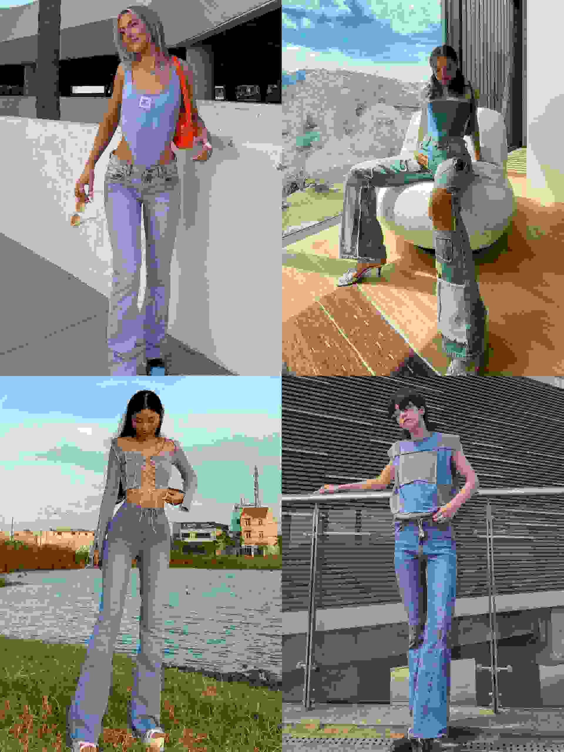 Hinh anh Flared Jeans (Quần Jeans ống loe) 1
