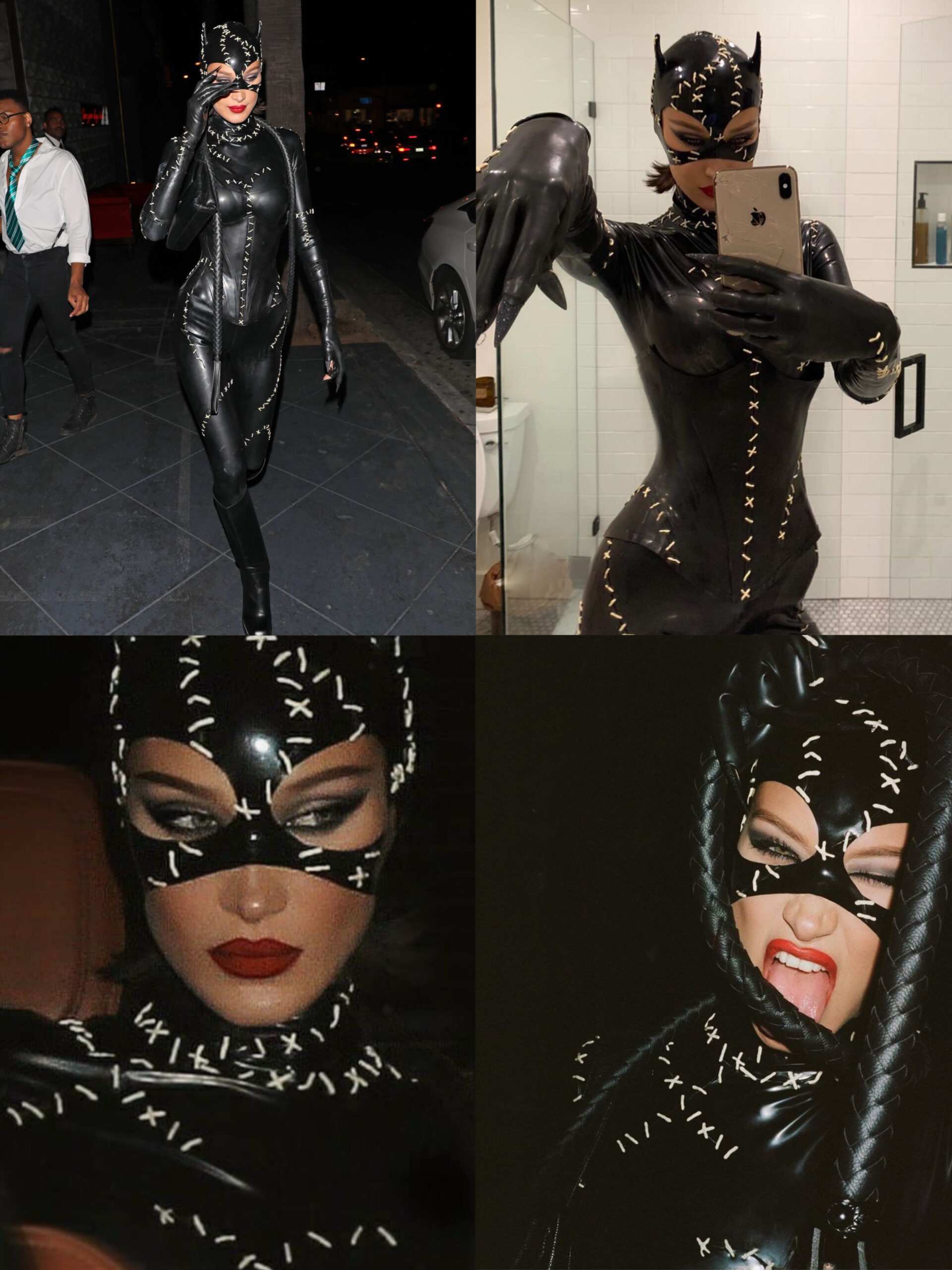 Hinh anh Điểm lại những bộ cánh Halloween đầy ấn tượng của “y2k girl” đình đám - Bella Hadid 2